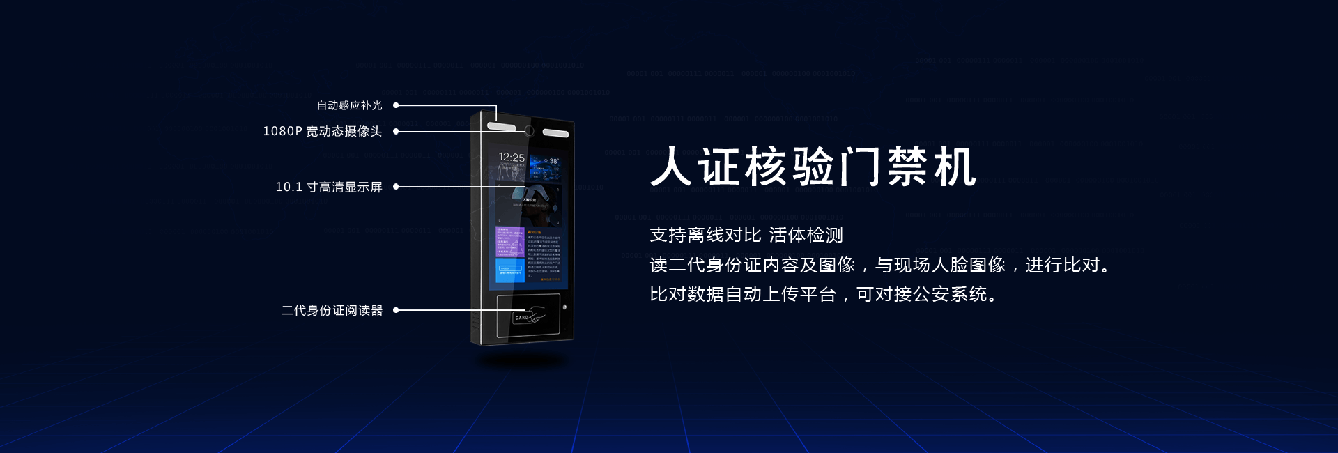 智慧社區(qū)|產(chǎn)品中心|人證核查門禁機|輪播圖