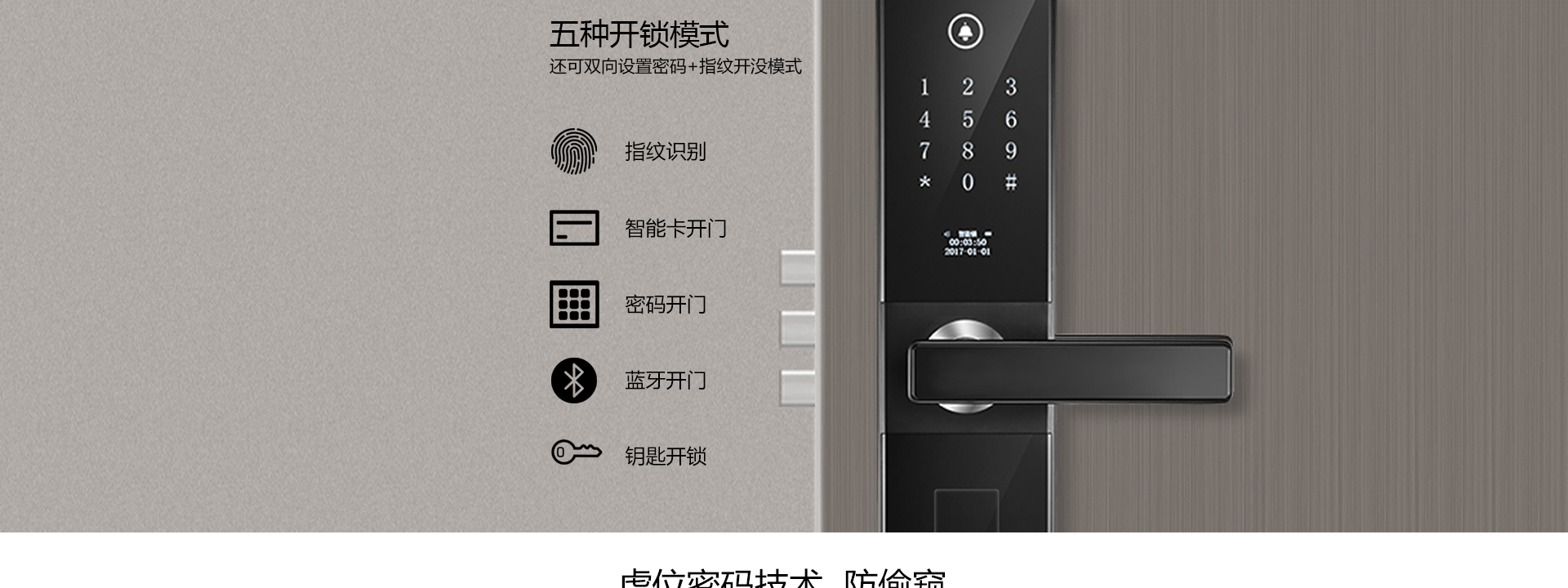 智能家用鎖